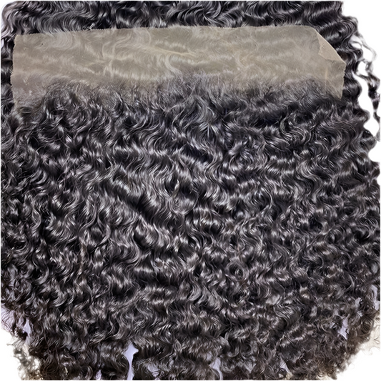 Raw Burmese Curly 13X6 HD Frontal
